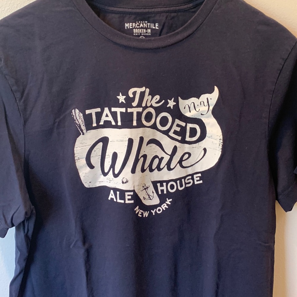 JCrew Factory Graphic Tee size M